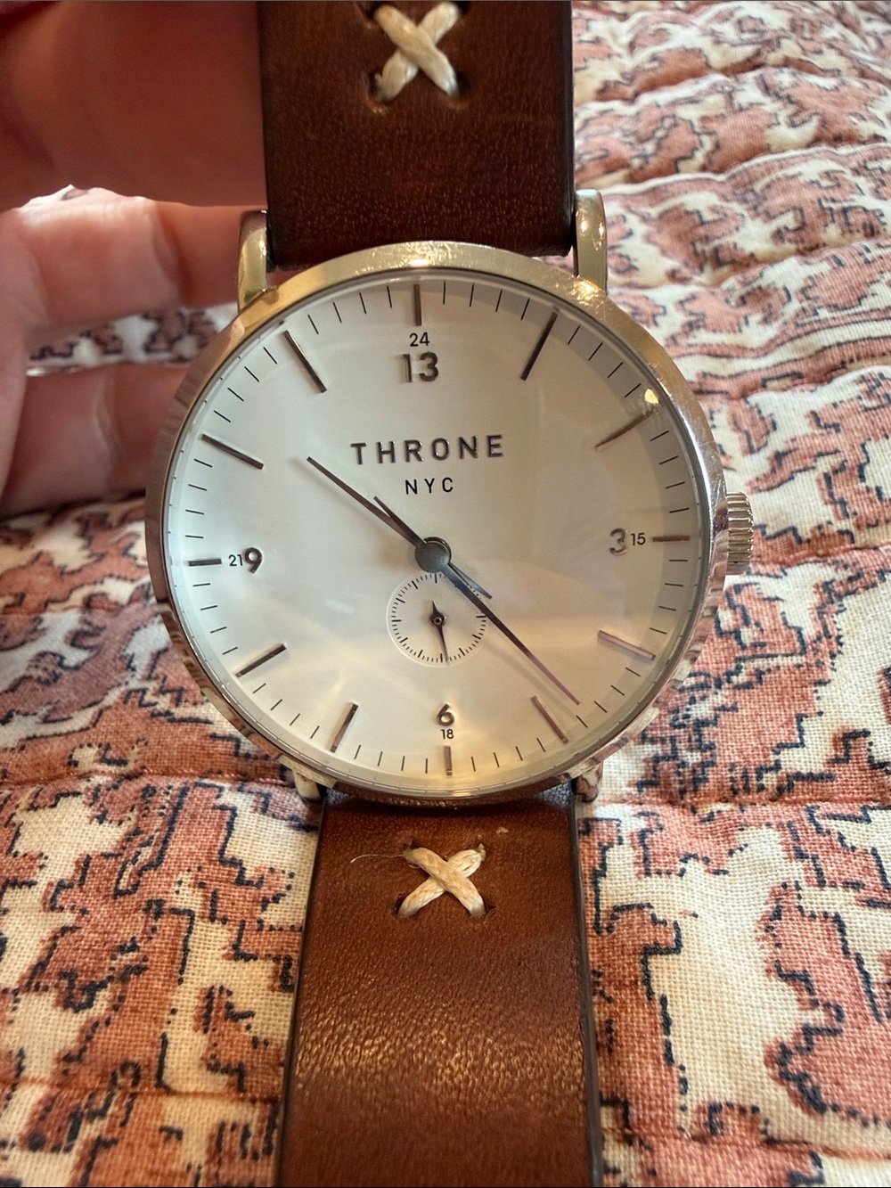 Throne 1.0 Watch in Brown with Cream Dial - Picture 2 of 6